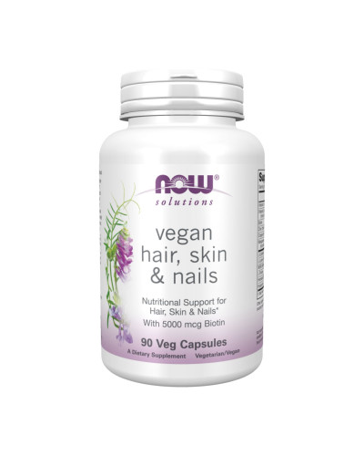 Для волосся, шкіри, нігтів. Vegan Hair, Skin & Nails - 90 vcaps