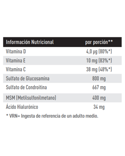 Glucosamine Chondroitin plus MSM - 80caps