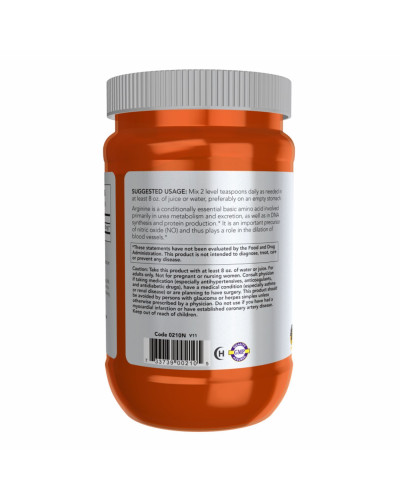 Arginine Powder Pure - 454g