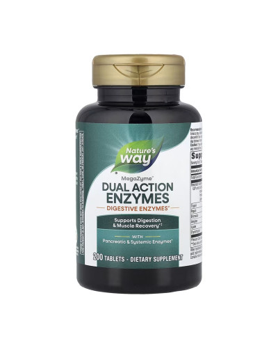 Комплекс ферментів, Mega-Zyme Original - 200 tabs
