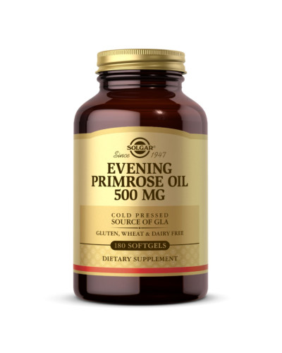 Олія вечірньої примули, Evening Primrose Oil 500mg - 180 softgels