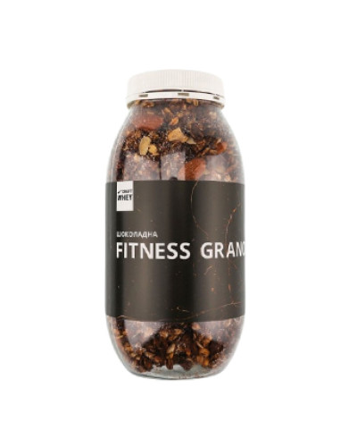 Фітнес гранола з шоколадним смаком, Fitness Granola - 450g Chocolate