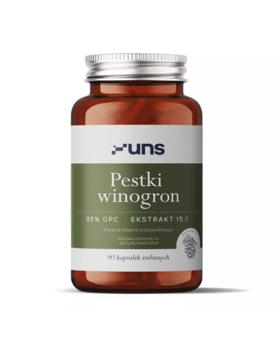 Pestki winogron - 90 caps