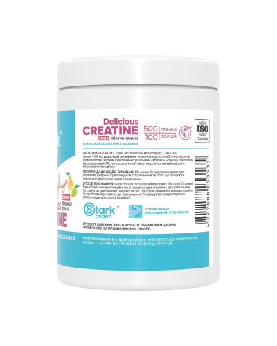 Creatine Delicious - 500g Apple-Pear