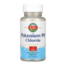 Potassium 99 Chloride - 100 tabs