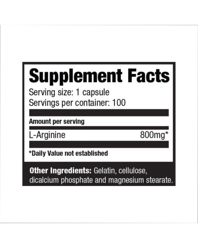 Arginine Power 800 mg - 100 caps