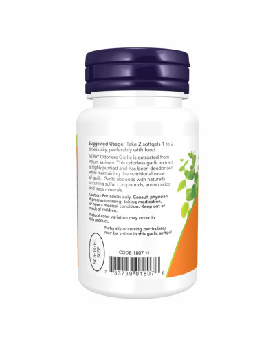 Часник без запаху, Odorless Garlic Orig - 250 sgels