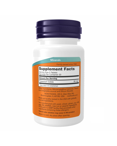 Potassium Iodide 30mg - 60 tabs