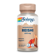 Гриб Рейші, Reishi Mushroom 600mg - 100ct