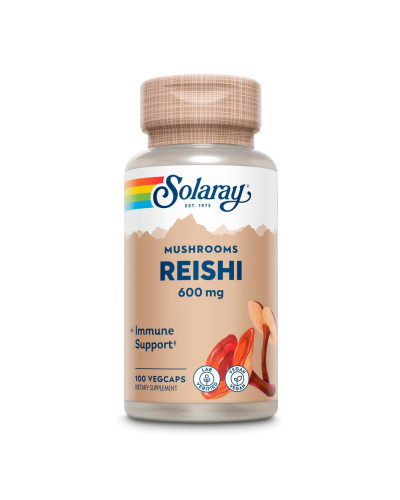Гриб Рейші, Reishi Mushroom 600mg - 100ct