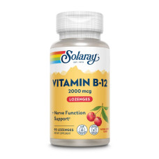 Вітамін Б12, Vitamin B-12 2000mcg - 90 lozenges Natural Cherry
