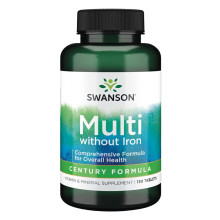 Мультивітаміни без заліза, Multi whith out Iron Century Formula - 130tabs