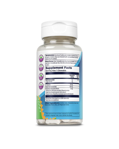 Relax-a-Saurus - 30 chewable Grape