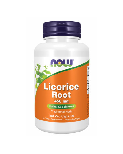 Корінь Солодки, Licorice Root 450mg - 100 vcaps