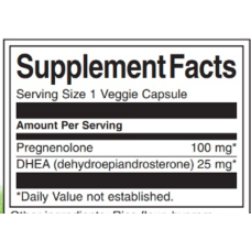 DHEA Pregnenolone Complex - 60veg caps