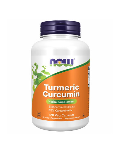 Екстракт куркуми, Turmeric Curcumin Extract - 120 vcaps