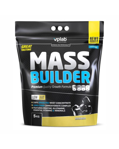 Гейнер, Mass Builder - 5000g Banana