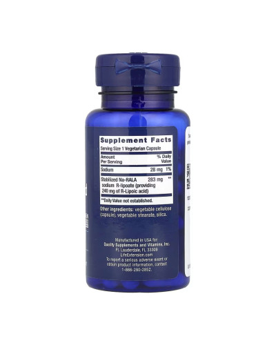 Super R-Lipoic Acid 240 mg - 60 vcaps