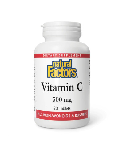 Вітамін C, Vitamin C 500mg - 90 tabs