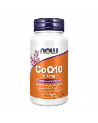 CoQ10 60mg with Omega-3 - 60 sgels
