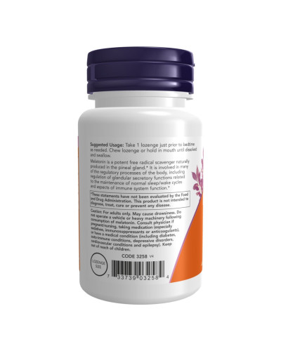 Мелатонін, Melatonin 3mg - 180 lozenges
