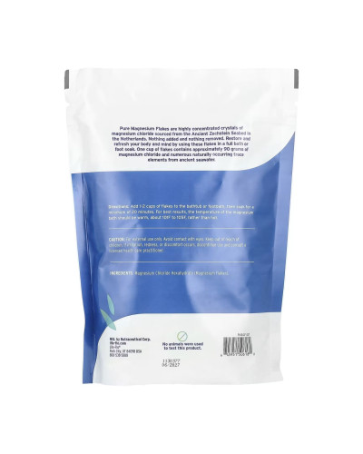Пластівці магнію, Pure Magnesium Flakes - 1.65lb (26.4oz)