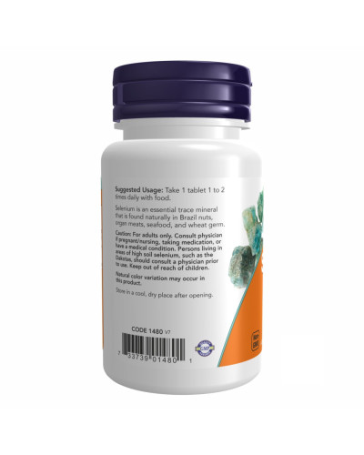 Selenium 100 mcg - 100 tabs