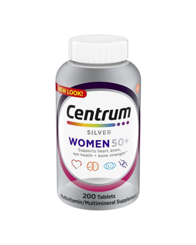 Мультивітаміни (для жінок), Centrum Women 50 Plus - 200 tabs
