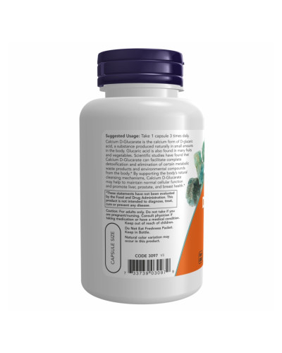Calcium D-Glucarate 500mg - 90 vcaps