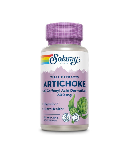 Екстракт листя артишоку, Artichoke Leaf Extract - 600mg 60 vcaps