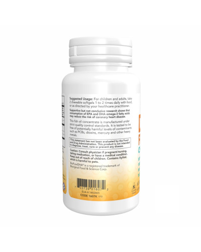 DHA 100mg Chewable - 60 sgels