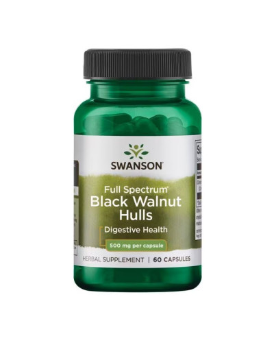 Black Walnut Hulls 500mg - 60caps