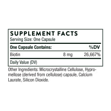 Біотин 8 мг, Biotin-8 - 60 caps