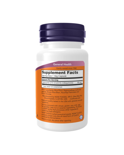 CoQ10 60mg - 180 vcaps