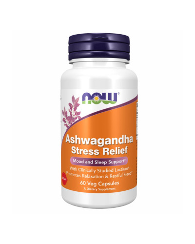 Ашвагандха, Ashwagandha Stress Relief - 60 vcaps