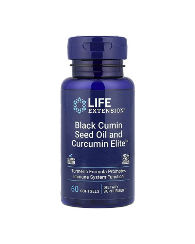 Black Cumin Seed Oil and Curcumin Elite™ - 60 softgels
