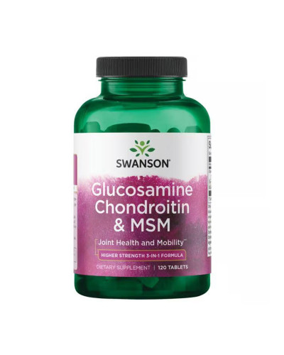 Glucosamine Chondroitin & Msm - Higher Strength - 120 tabs
