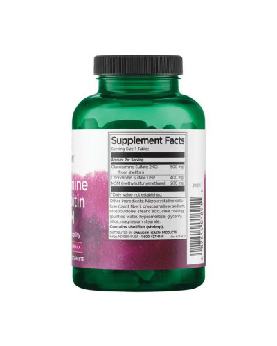 Glucosamine Chondroitin & Msm - Higher Strength - 120 tabs