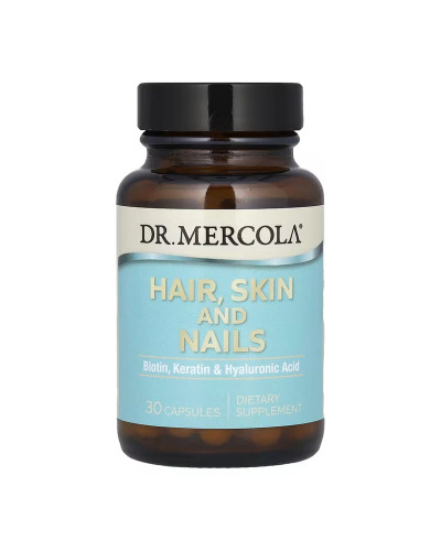 Hair, Skin and Nails (Biotin, Keratin & Hyaluronic Acid) - 30 caps