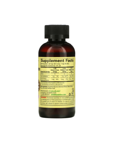 Рідке залізо, Liquid Iron - 118 ml (4 fl oz) Natural Berry