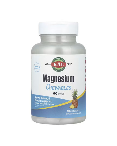 Magnesium Chewables 60mg - 90 chewables