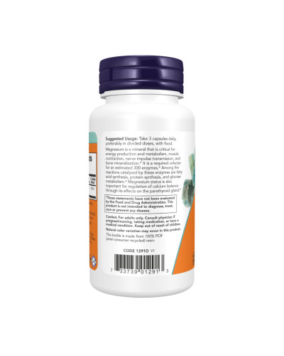Magnesium Citrate - 60 vcaps