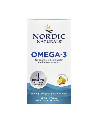 Омега-3, Omega-3 - 60 softgels