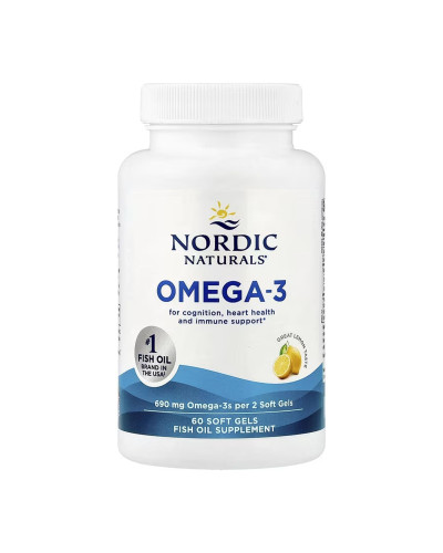 Омега-3, Omega-3 - 60 softgels