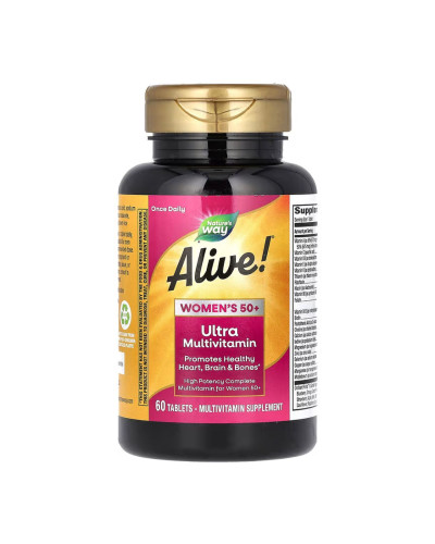 Мультивітаміни для жінок 50+, Once Daily Women 50+ Ultra - 60 tabs
