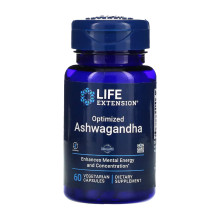 Optimized Ashwagandha - 60 vcaps (Пошкоджена банка)