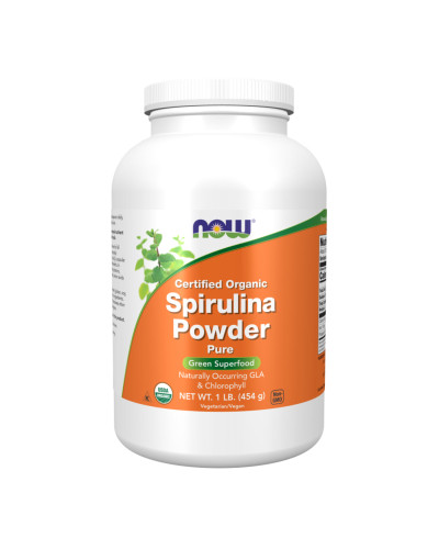 Spirulina Powder - 454g (Пошкоджена банка)