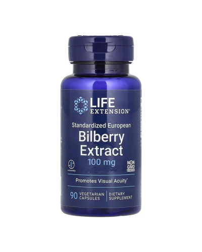 Standardized European Bilberry Extract 100 mg - 90 vcaps