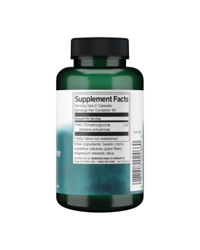 TMG Trimethylglycine 500mg - 90 caps