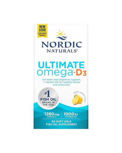 Ultimate Omega-D3 - 60 softgels